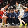 鲍尔38+13+13布里奇斯22分 黄蜂击败奇才